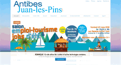 Desktop Screenshot of antibes.fr
